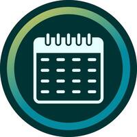 icono de vector de calendario