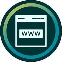 Web Site Vector Icon