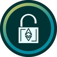 Ethereum UnLock Vector Icon