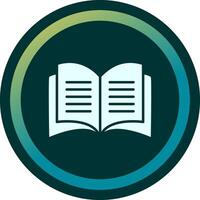 Open Book Vector Icon