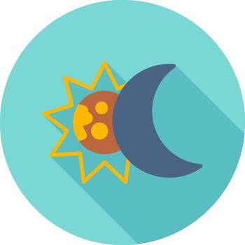 Eclipse Vector Icon