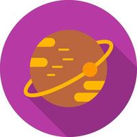 icono de vector de planeta