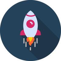 Spaceship Vector Icon