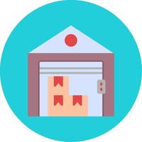 Warehouse Vector Icon