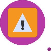 Caution Sign Vector Icon