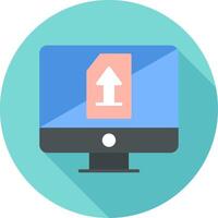 Upload File Vector Icon