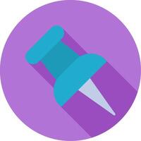 Push Pin Vector Icon