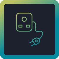 Plug And Socket Vector Icon