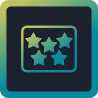 Five Star Vector Icon