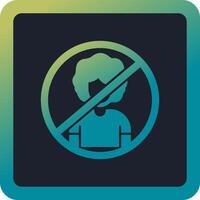 Person Not Allowed Vector Icon