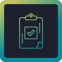 Task List Vector Icon