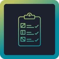 Checklist Vector Icon