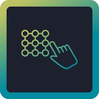 acceso código vector icono