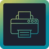 Printer Vector Icon