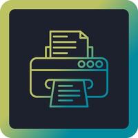 Printer Vector Icon