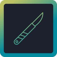 Surgical Knife Vector Icon