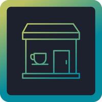 Coffee Shop Vector Icon