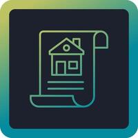 House Document Vector Icon