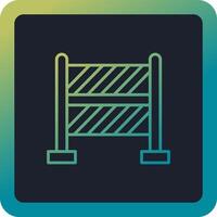 Barrier Vector Icon