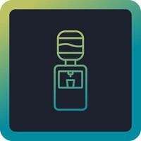 Water Cooler Vector Icon