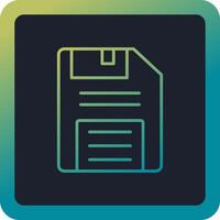 Floppy Disk Vector Icon