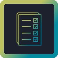 Check list Vector Icon