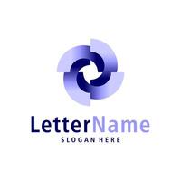 Modern letter O logo design vector. Creative O logo concepts template vector