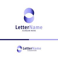 Modern letter B logo design vector. Creative B logo concepts template vector