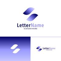 Modern letter S logo design vector. Creative S logo concepts template vector