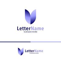 Modern letter V logo design vector. Creative V logo concepts template vector