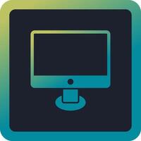 Moniter Screen Vector Icon