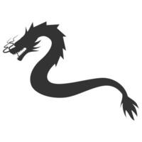 Dragon Silhouette Illustration vector