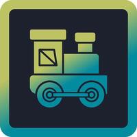 Baby Train Vector Icon