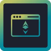 Ethereum Browser Vector Icon