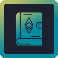 Ethereum Book Vector Icon