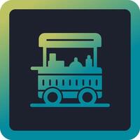 Food Cart Vector Icon