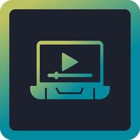 Video Ad Vector Icon