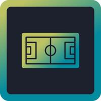 Football Pitch Vector Icon