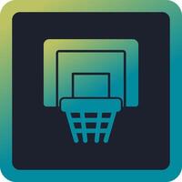 Basketball Hoop Vector Icon