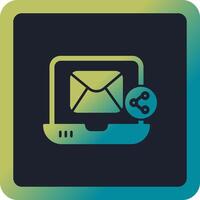 Email Share Vector Icon