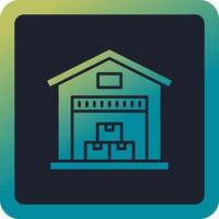 Warehouse Vector Icon