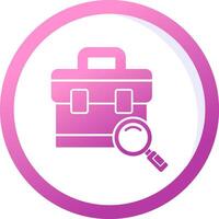 Jobs Search Vector Icon