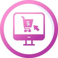 Online Shopping Vector Icon