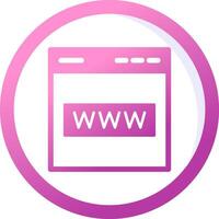 Web Site Vector Icon