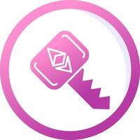 Ethereum Key Vector Icon