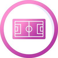 Football Pitch Vector Icon