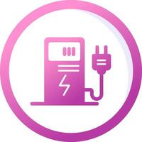 Electric Charge Vector Icon