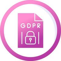 GDPR Vector Icon