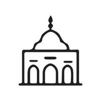 Mosque Icon Vector Art, Icons, and Graphics