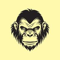 Gorilla Head Vector Images